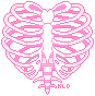 Rib Cage Heart by King-Lulu-Deer